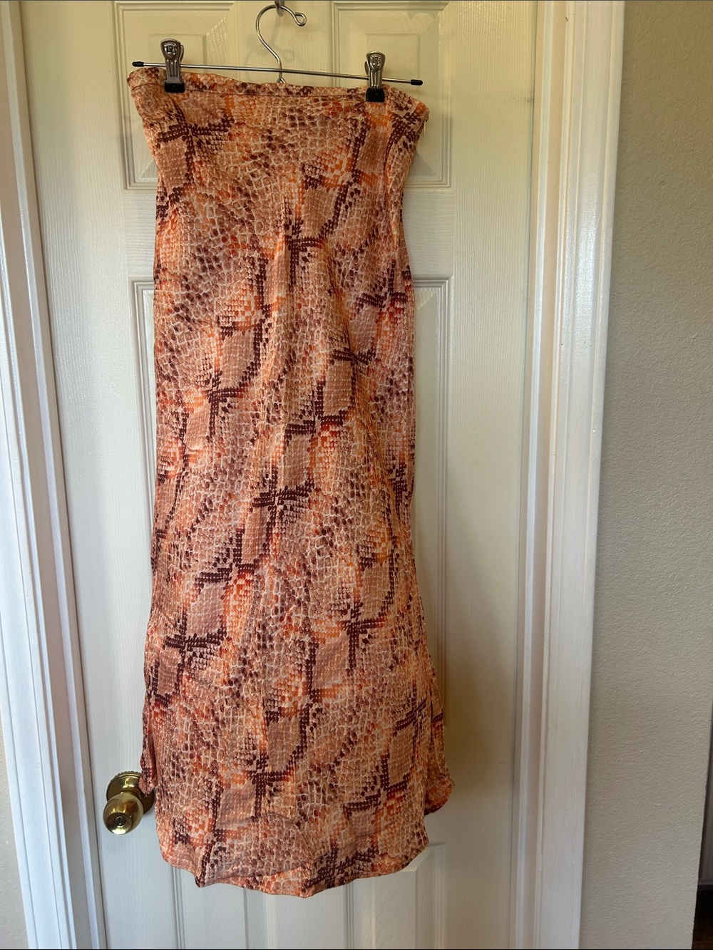 Urban outfitters Snake-Print skirt